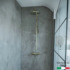 Colonne de douche dorée avec mitigeur douche 25 cm, SMART DOREE