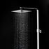 Colonne de douche  mécanique SLIM MECA carrée, télescopique avec douche de tête carrée 25 cm